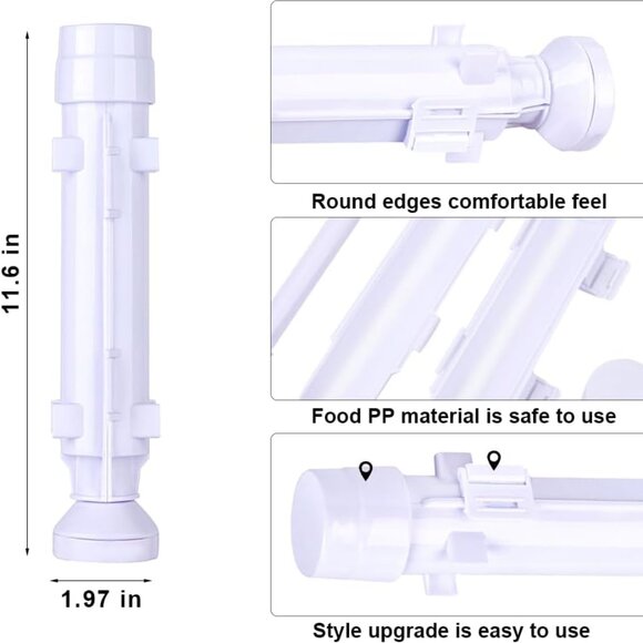 Sushi Bazooka Sushi Maker Kit, Sushi Roller Plastic Mold Food Grade Sushi Maker - Picture 4 of 11
